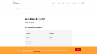 
                            12. Unterlagen direkt online bestellen | Sympany