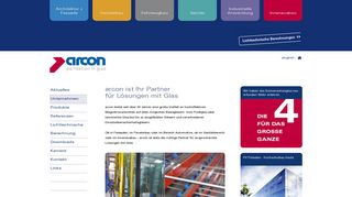 
                            6. Unternehmen - Arcon Glas