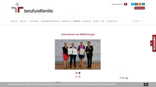 
                            8. Unternehmen der REWE-Gruppe - Berufundfamilie