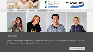 
                            6. Unternehmen - SynComNet