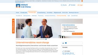 
                            9. Unternehmensbörse nexxt-change - Volksbank in der Ortenau eG