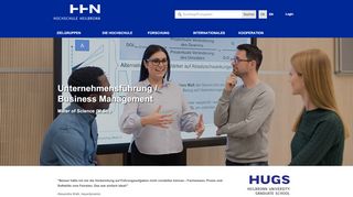 
                            4. Unternehmensführung / Business Management - Hochschule Heilbronn