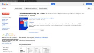 
                            8. Unternehmensführung mit SAP BI: die Grundlagen für eine erfolgreiche ...