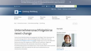 
                            6. Unternehmensnachfolgebörse nexxt-change - IHK Lüneburg-Wolfsburg