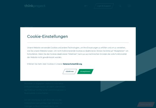 
                            6. Unternehmensprofil - think project!