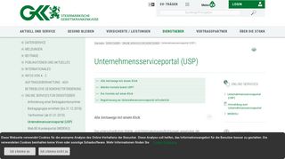 
                            8. Unternehmensserviceportal (USP) - StGKK