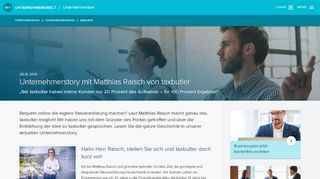 
                            11. Unternehmerstory mit Matthias Raisch von taxbutler - unternehmenswelt