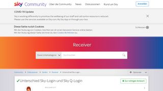 
                            6. Unterschied Sky-Login und Sky Q-Login | Sky & Friends - Sky Community