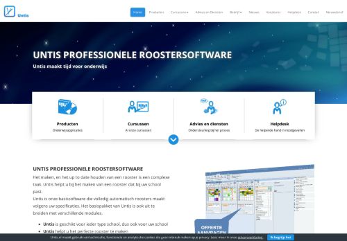 
                            5. UNTIS ROOSTERSOFTWARE - Onderwijslogistiek met Untis en ...