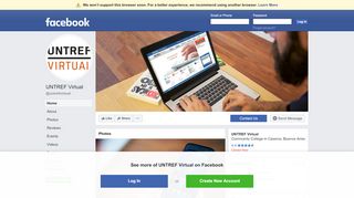 
                            9. UNTREF Virtual - Home | Facebook