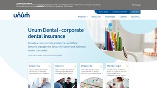 
                            13. Unum Dental - corporate dental insurance