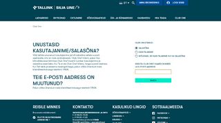 
                            6. Unustasid salasõna - Tallink & Silja Line