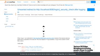 
                            11. Unwanted redirect to http://localhost:8080/login/j_security_check ...