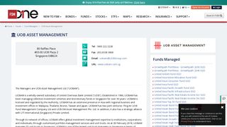 
                            12. UOB Asset Management | FSMOne - Fundsupermart.com