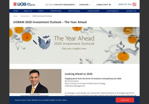 
                            13. UOB Asset Management : UOBAM 2019 Investment Outlook Seminar ...