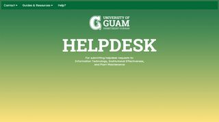 
                            10. UOG Helpdesk