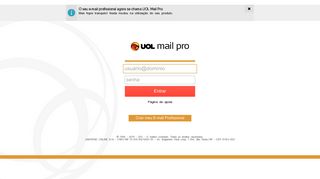 
                            8. UOL: E-mail Pro