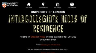 
                            9. UoL Halls: Home