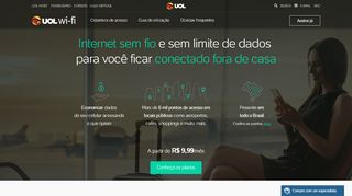 
                            10. UOL Wi-Fi: Internet sem fio, sem limite e com cobertura em todo Brasil