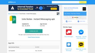 
                            12. Uolo Notes - Instant Messaging Apk Download latest version 0.2 ...