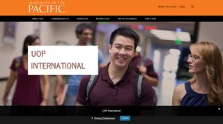 
                            4. UOP International — University of the Pacific