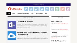 
                            10. UP | Office 365 - Sites on Sites - University of Portland