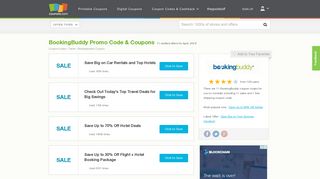
                            8. Up to 80% off BookingBuddy Promo Code, Coupons February, 2019