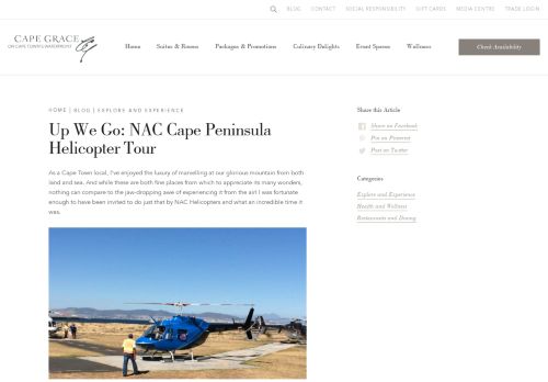 
                            11. Up We Go: NAC Cape Peninsula Helicopter Tour - Cape Grace