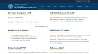 
                            2. UPAP Psikologi UGM – Unit Pengembangan Alat Psikodiagnostika