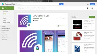 
                            13. UPC Connect CH – Apps bei Google Play