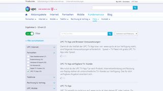 
                            6. UPC Replay mit Horizon TV und UPC TV App - Antworten | UPC