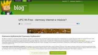 
                            7. UPC Wi-Free - darmowy internet w mieście? - blogi użytkowników ...