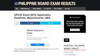 
                            7. UPCAT Exam 2019: Application Deadlines, Requirements, Q&A ...