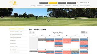 
                            9. Upcoming events - Omanu Golf Club