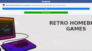 
                            9. Upcoming & New 8 Bit Games - Home | Facebook