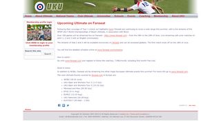 
                            10. Upcoming Ultimate on Fanseat | UK Ultimate