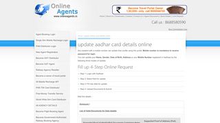 
                            3. update aadhar card details online - OnlineAgents.in