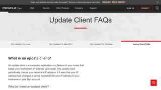 
                            3. Update Client for DynDNS Customer & Update Client - Dyn