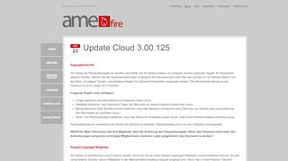 
                            6. Update Cloud 3.00.125 - amefire