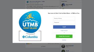 
                            8. Update concerning registration #UTMB -... - Ultra Trail du Mont Blanc ...