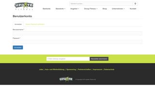 
                            5. update Fitness - Benutzerkonto | update Fitness AG