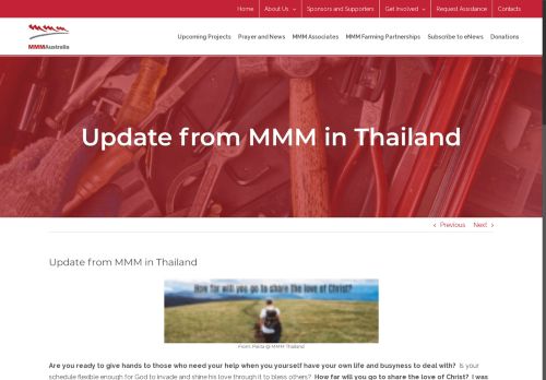 
                            5. Update from MMM in Thailand - MMM Australia