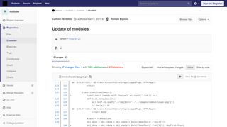 
                            11. Update of modules (d9c8985e) · Commits · weboob / modules · GitLab