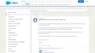 
                            10. Update Salesforce.com when Linkedin inMail is sent. - Answers ...
