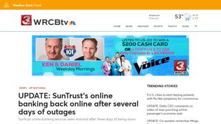 
                            13. UPDATE: SunTrust's online banking back online after several days ...