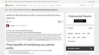 
                            9. Update your Microsoft partner profile to improve your Microsoft ...