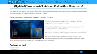 
                            10. {Updated} How to install i4atv on Kodi within 30 seconds?