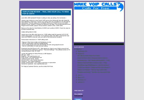 
                            13. UpdatedSite: VoipLip.com Review – Trial one hour call to ...