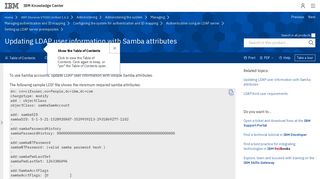 
                            3. Updating LDAP user information with Samba attributes - IBM