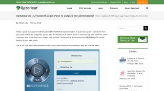 
                            7. Updating the 3DPassport Login Page to Display the Environment